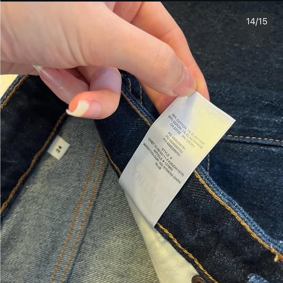Aritzia❣️Denim Forum Tilda Curve-fit straight jeans - Picture 13 of 13